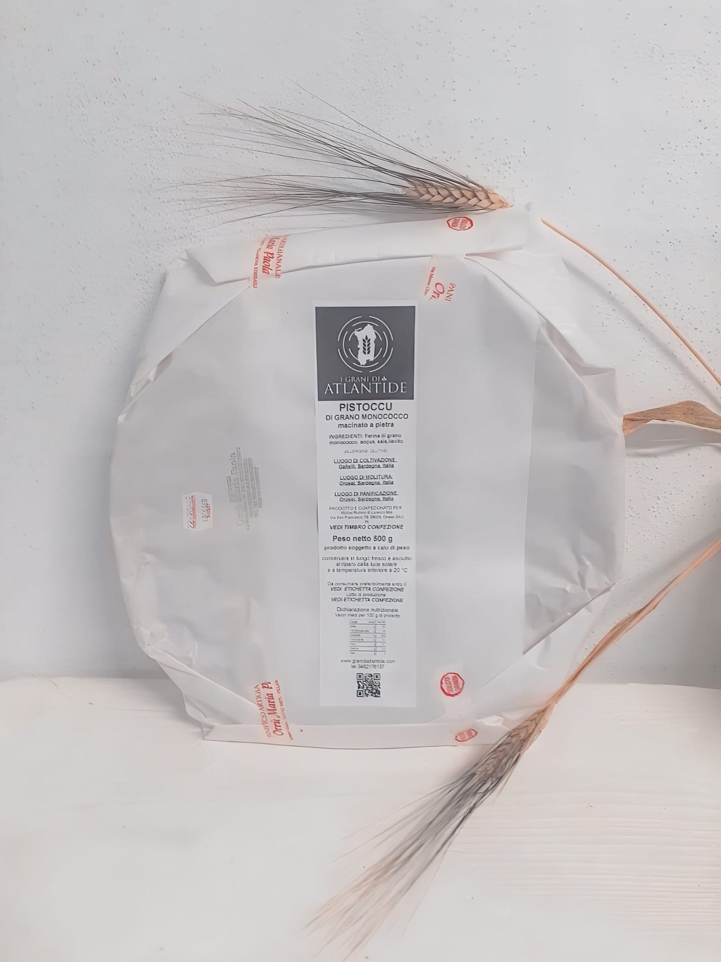 Pane pistoccu di grano monococco 500 g